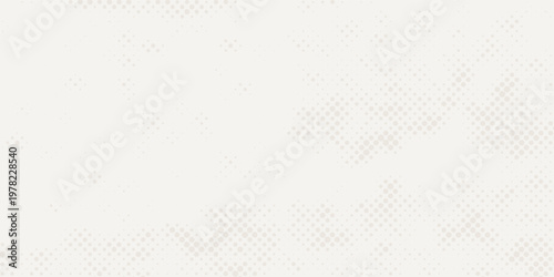 Light grey seamless grain paper texture. Vintage ecru background with dots, speckles, specks, flecks, particles. Cream craft repeating wallpaper. Natural grunge surface texture. Vector backdrop