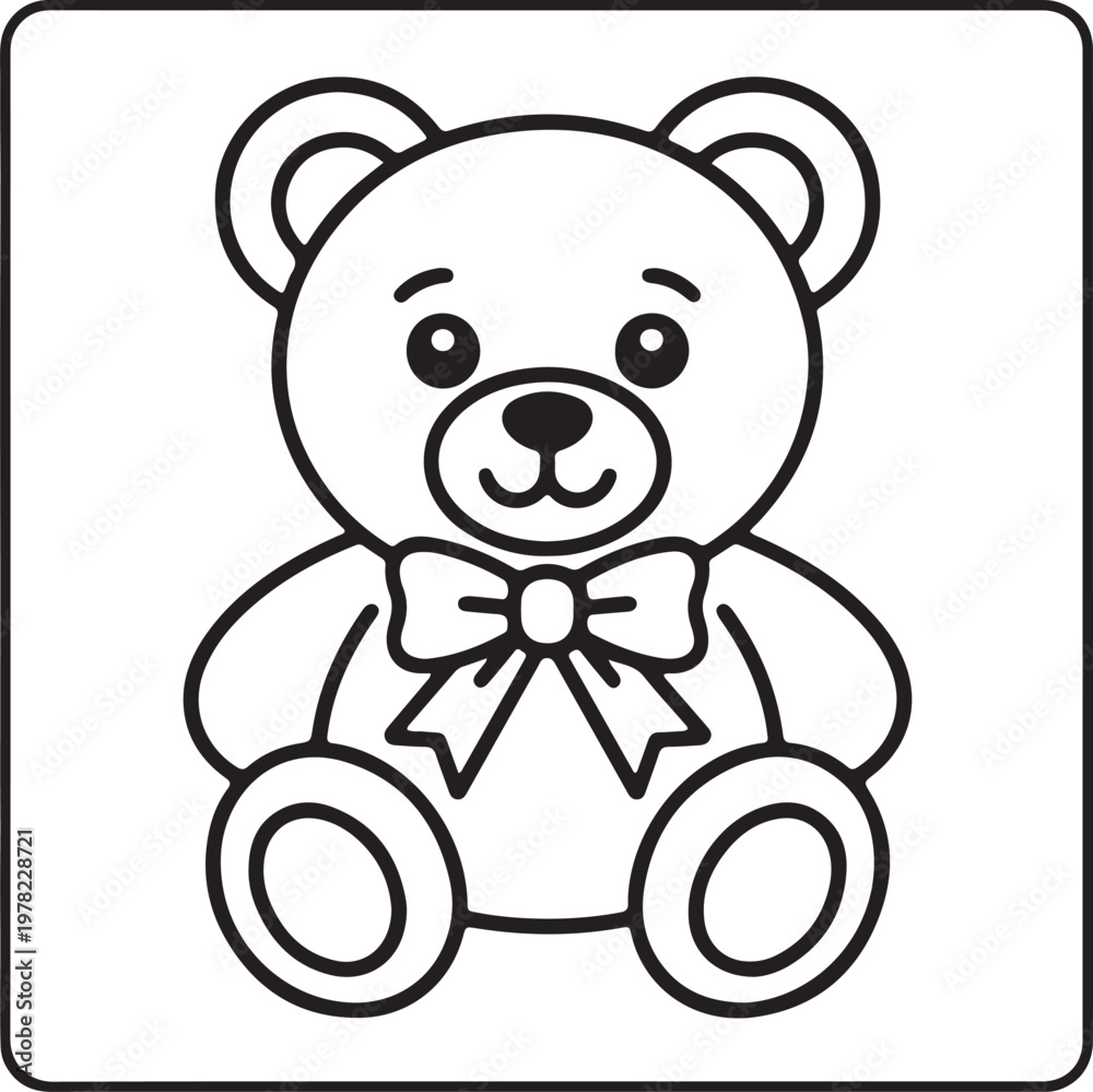 Fototapeta premium Merry Christmas - Holiday Coloring Fun