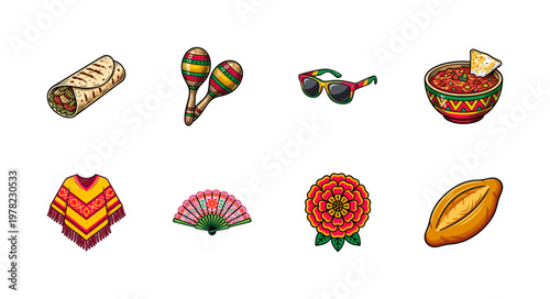 Cinco De Mayo Festive Celebration Asset Sheet