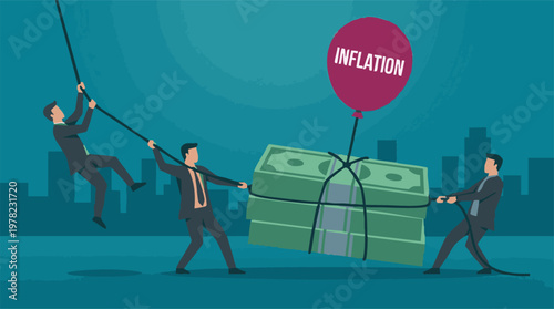 Businessmen struggle to control rising inflation and manage money