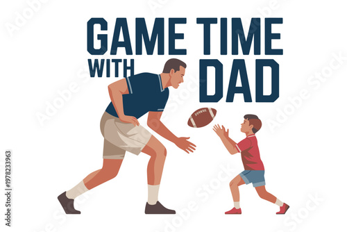 Fathers day celebrating game time with dad a heartwarming family moment