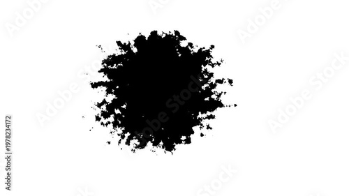 Organic Ink Blot Expanding 