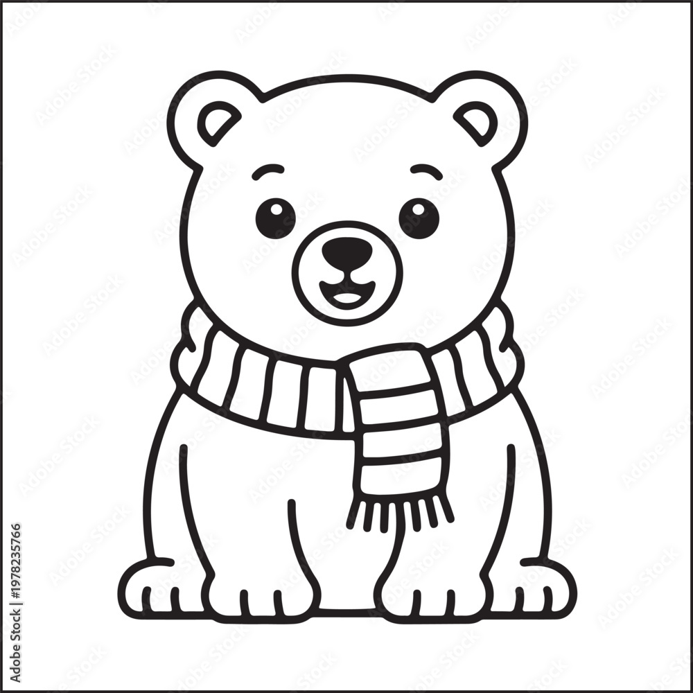 Obraz premium Merry Christmas - Holiday Coloring Fun