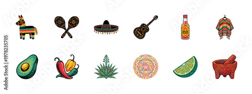 Mexican Fiesta Holiday Cultural Asset Kit