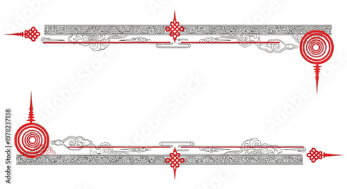 red and gray metal machinery components.