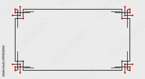 Graphic design elements for layout composition.