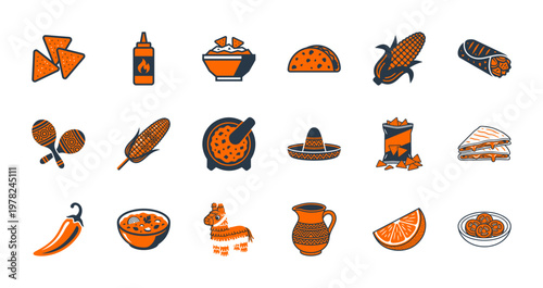 Mexican Snack and Food Element Sheet