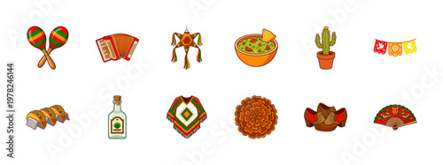 Mexican Celebration and Cultural Asset Set