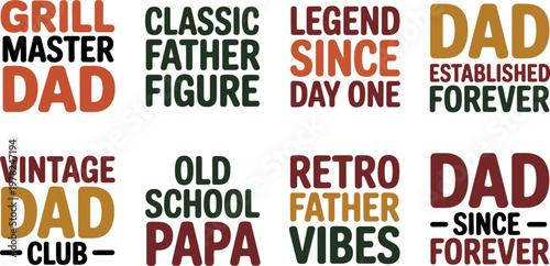 Happy fathers day grill master classic dad legend since day one designs