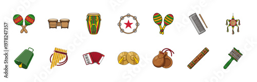Latin Music and Fiesta Celebration Assets