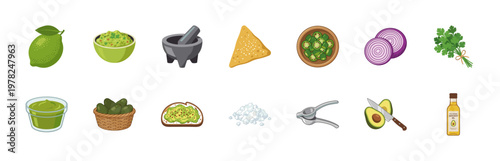 Guacamole and Avocado Culinary Asset Sheet