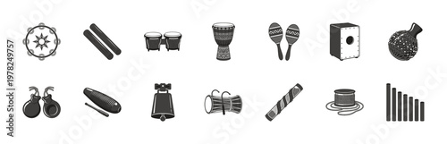 Global Percussion and Rhythm Instrument Set