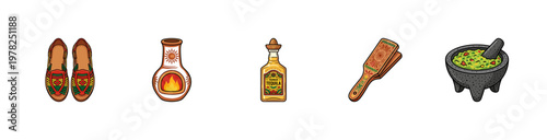 Mexican Heritage and Fiesta Graphic Assets