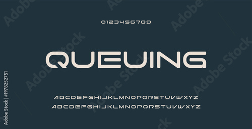 Abstract modern urban alphabet fonts. Typography sport, technology, fashion, digital, future creative logo font. vector illustration