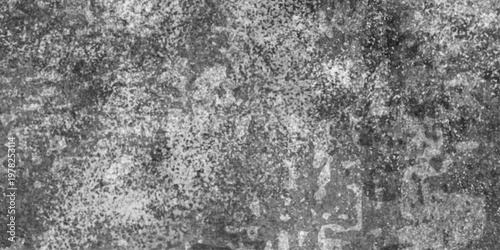 A Minimalist and Neutral Grunge Texture on an Aged and Scratched Wall with Unique Features. Abstract background. Black and white texture.  Cement grunge backdrop for design art work and pattern .
