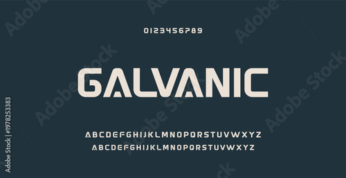 Abstract modern urban alphabet fonts. Typography sport, technology, fashion, digital, future creative logo font. vector illustration