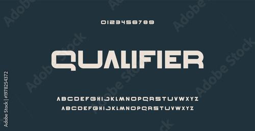 Abstract modern urban alphabet fonts. Typography sport, technology, fashion, digital, future creative logo font. vector illustration