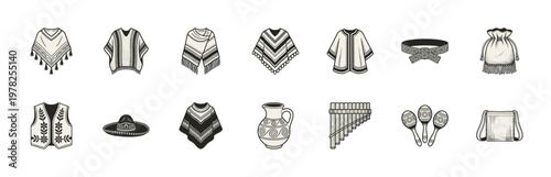 Traditional Latin American Folk Art Assets