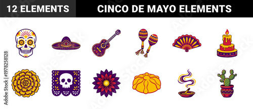 Day of the Dead Celebration Graphic Set