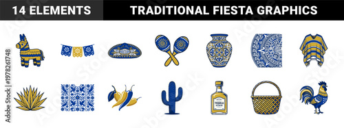 Cinco de Mayo Mexican Celebration Graphics