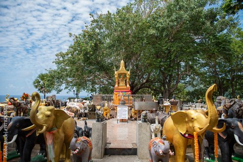 THAILAND PHUKET ISLAND CAPE PHROMTHEP LAN PHRA PHROM SHRINE