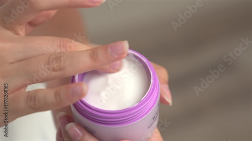 Lavender Moisturizer Application