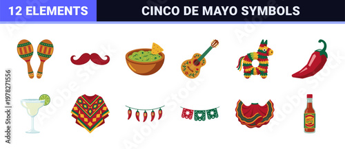 Mexican Fiesta Holiday Celebration Assets