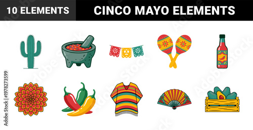 Mexican Fiesta Celebration Asset Sheet