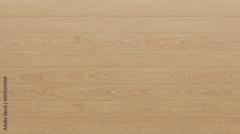 Naklejka premium Close up of light brown wooden planks arranged horizontally background image
