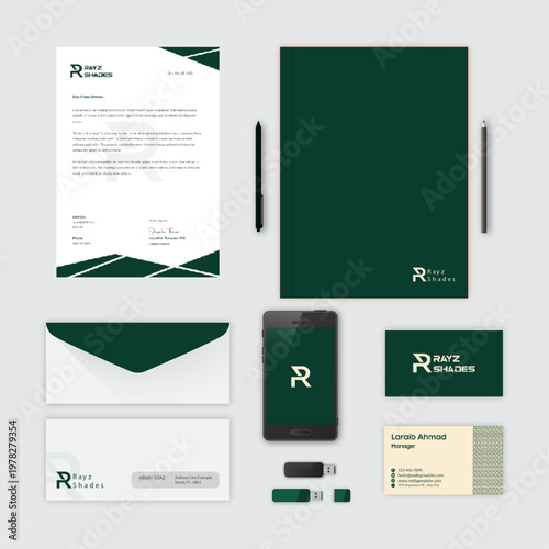 Corporate Identity Stationery Mockup Set