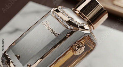 Elegant Perfume Bottle - Luxurious Design and Fragrance.