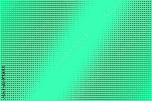 Green Halftone Comic Background for Retro Gaming and Esports Stream Overlay