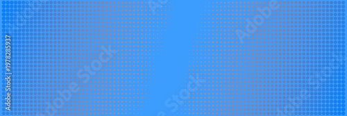 Blue Halftone Comic Style Background for Retro Gaming and Esports Stream Overlay