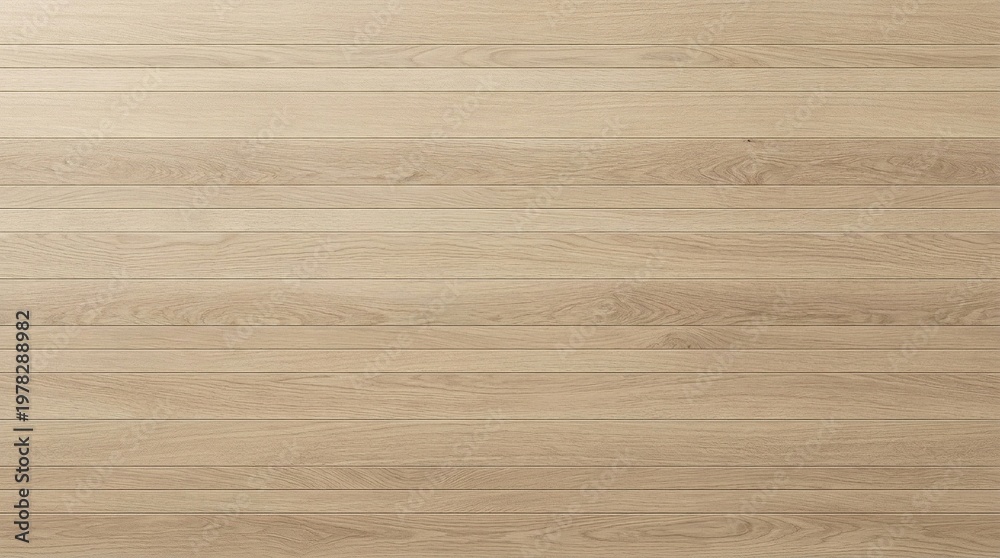 Naklejka premium Uniformly Arranged Light Brown Wooden Planks Creating a Smooth and Textured Surface