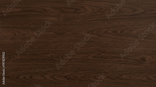 Foto Rich brown wood texture showing wavy grain patterns ideal for backgrounds
