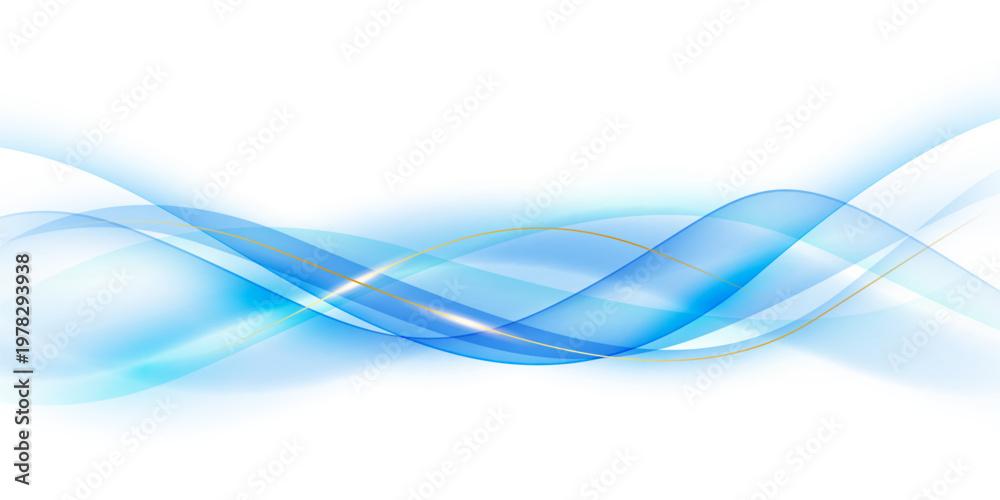 Fototapeta premium Abstract blue background, modern design, vector illustration.