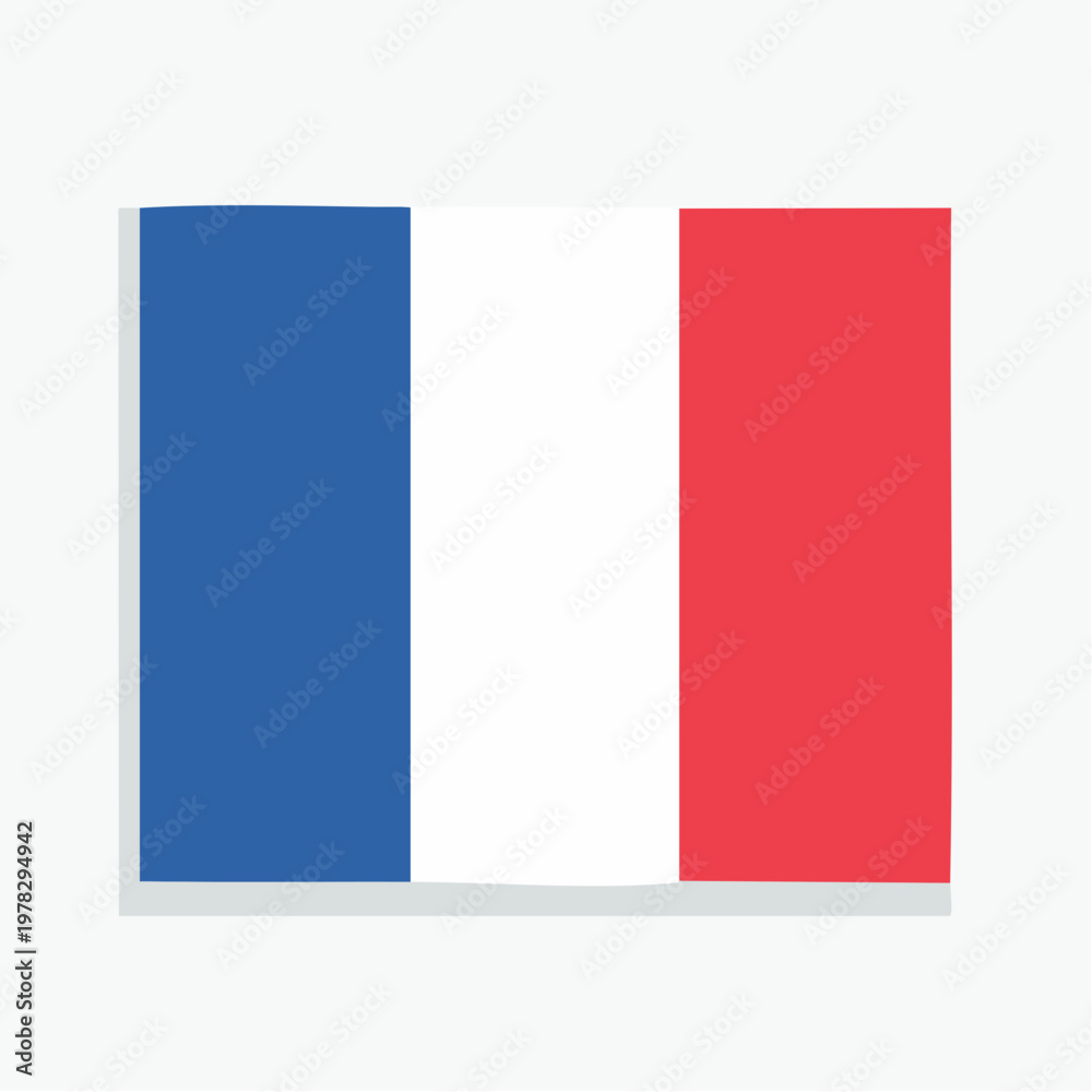 Naklejka premium france flag icon
