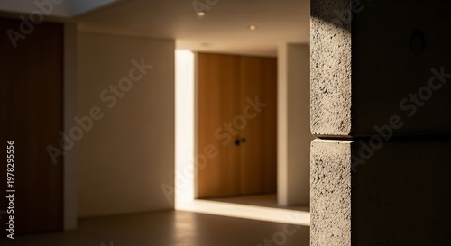 Interior Architecture - Light and Shadow in Modern Design.