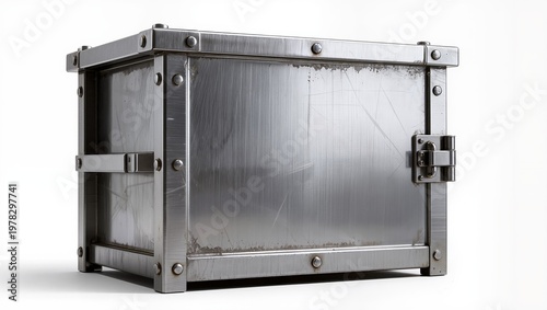 Industrial Metal Storage Crate