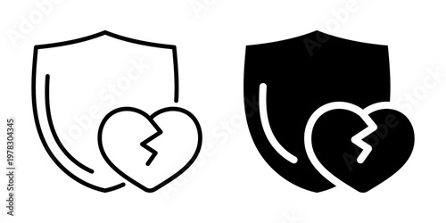 Heartbreak Protection Icons