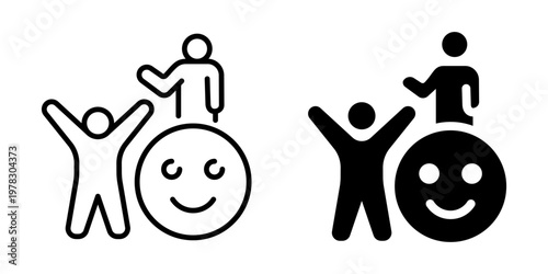 Happy People Icons