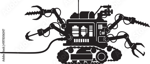 Industrial robot, mechanical arms, factory automation, machinery