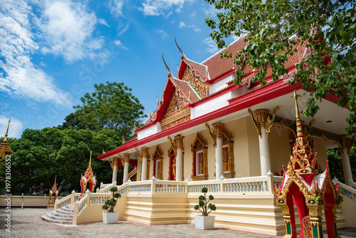Slika na platnu THAILAND PHUKET ISLAND KATA TOWN WAT KITTISANGKARAM