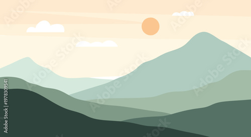 A calming abstract pattern in shades of green, evokes serenity and growth. Perfect for backgrounds, website design, or marketing materials seeking a f