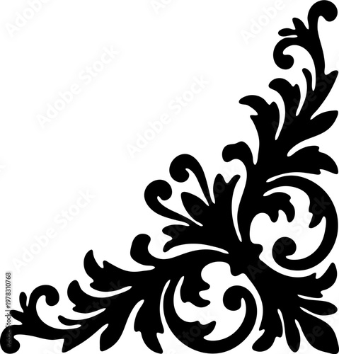 Luxury Corner Ornament