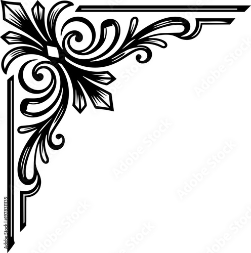 Luxury Corner Ornament