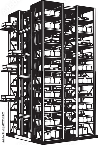 Industrial shelving units, metal storage racks, warehouse shelving, storage solutions