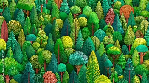 Nature-inspired visual concepts exploring seasons, sustainability, eco lifestyle, and mindfulness through immersive perspectives and diverse artistic styles.