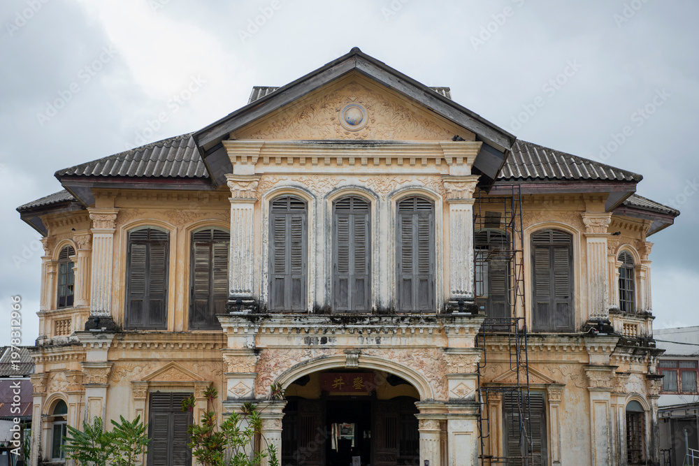 Obraz premium THAILAND PHUKET OLD TOWN HOUSE