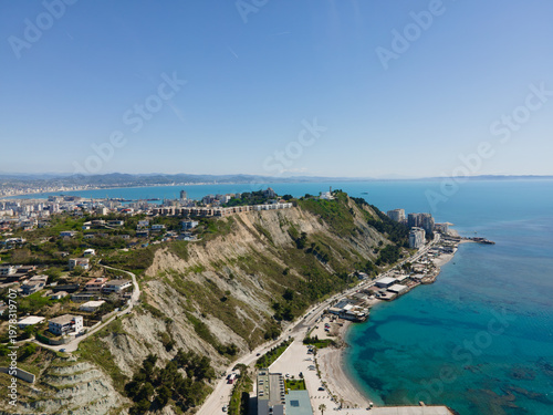 Εκτύπωση καμβά View of Adriatic Sea and coastline in Albania